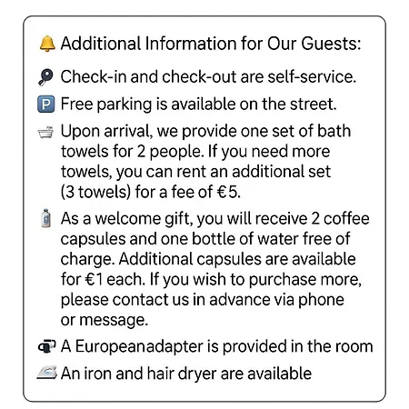 Апартаменты Modern N14 Kitchenette Private Bathroom Лимасол