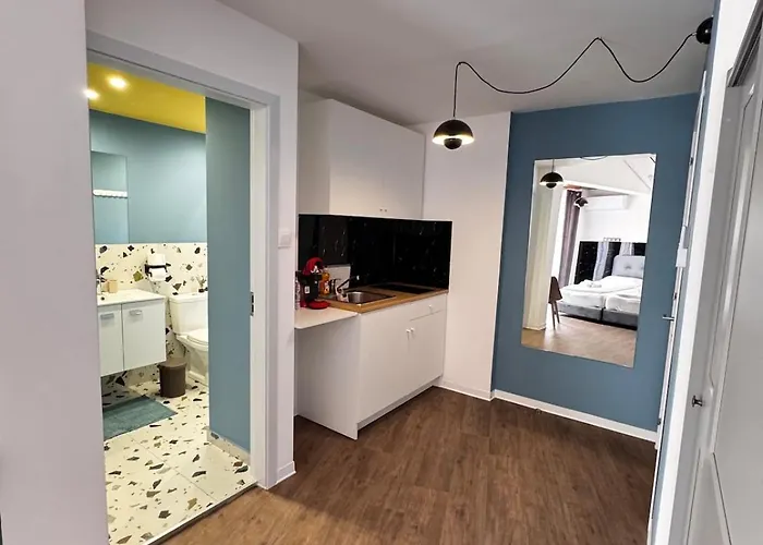 Apartman Modern N14 Kitchenette Private Bathroom Limassol